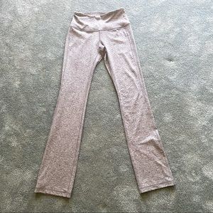 Grey Zella Nordstrom flared high waisted pants leggings. Size xs